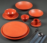 thumbnail of Suppenteller Vesuvio terra 19 cm x6 - 50 cl Orange Rund Steingut Table Passion