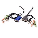thumbnail of ATEN 2L-7DX2U KVM Kabel VGA naar DVI 1,8m, zwart, 1,8 m