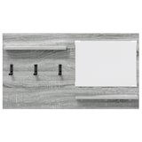 thumbnail of vidaXL Wandmontierter Kleiderständer Grau sonoma 90 x 10 x 50 cm