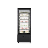 thumbnail of Vitrine réfrigérée verticale froid ventilé bi-température 4 faces vitrées pātisserie/desserts glacés 70x70x194 noir ITALCONCEPT GELIDA PREMIUM