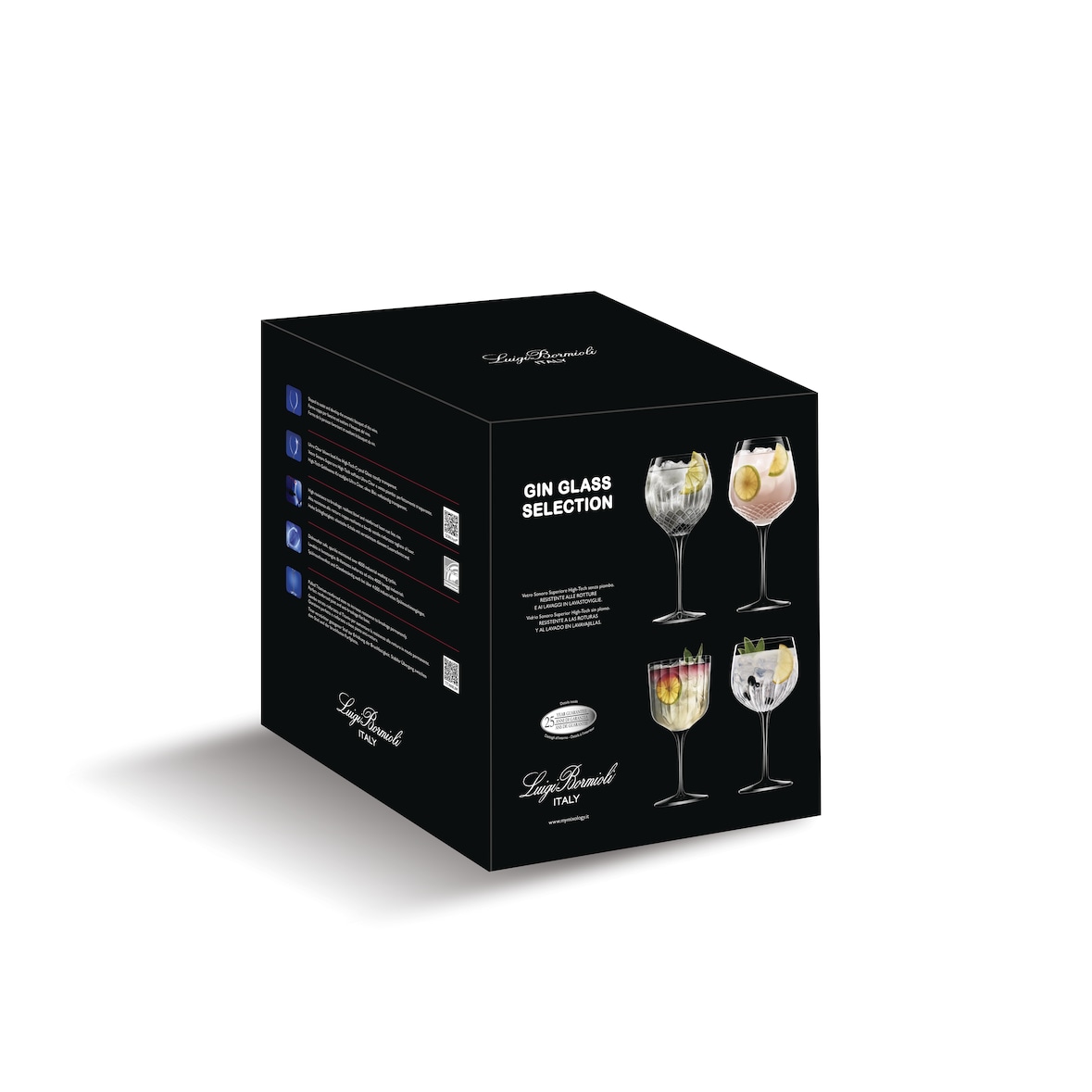 Luigi Bormioli Set 4 Calici Mixology Gin Set