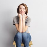 thumbnail of Relaxdays Fußbank, Bambus, bis 100 kg, stabiler Tritthocker, Kinderhocker Bad, Hocker, HxBxT: 20 x 33 x 21,5 cm, natur