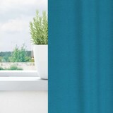thumbnail of vidaXL Verdunkelungs-Vorhänge mit Ringen 2 pcs Türkis 260 x 140 cm