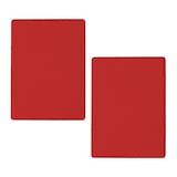 thumbnail of Benetton - Conjunto de 2 lençóis com elástico medindo 160x200cm + 30cm para uma cama de 1,60m na cor Vermelho Arco-Íris.