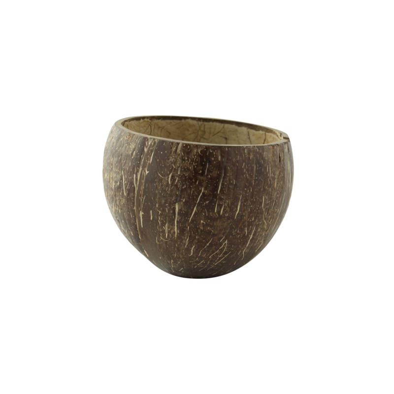 PACKNWOOD - 48uds - Bol coco natural 400ml 9cm - 210BCOCO400