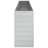 thumbnail of vidaXL Garten-Hochbeet 240x40x77 cm Verzinkter Stahl Silbern