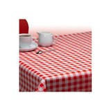 thumbnail of Nappe en toile cirée carreaux rouge – Rectangle 140 x 200 cm – Livraison roulée sur tube