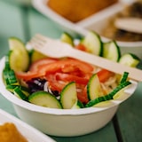 thumbnail of BIOZOYG 50 Stück Schale aus Zuckerrohr 500ml - Einwegschale für Salate, Bowls, Suppen, Eintöpfe - Runde Zuckerrohrschale - biologisch abbaubar