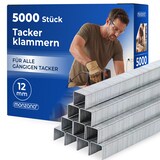thumbnail of MONZANA® Druckluft - Tackerklammern 5000 Stück 12mm