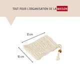 thumbnail of Lot de 2 sacs à savons solides en sisal Fackelmann Tecno