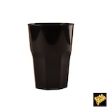 thumbnail of MONOUSO - Wiederverwendbarer Unzerbrechlicher Becher Cocktail PP Schwarz Ø8,4cm 420ml (20 Stück)
