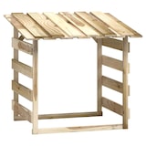 thumbnail of Pergola avec toit 100x90x100 cm Bois de pin imprégné Modèle AbriVallée 58