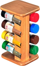 KESPER Kchenregal, Farbe: braun / schwarz; Material: Bambus.  Produktabmessungen. L: 55cm; B: 20cm; H: 38cm | METRO