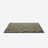 thumbnail of Juego de 10 paneles decorativos con efecto roca 3D, revestimiento de pared de poliuretano de 7,2 m², 120 x 60 x 3 cm, color gris cemento.