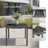thumbnail of tectake Gartentisch Inca Aluminium, ausziehbar, Holzoptik  schwarz - 406516