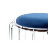 thumbnail of Kayoom Beistelltisch / Pouf Comfortable 110 Dunkelblau / Silber