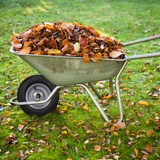 thumbnail of Relaxdays Schubkarrenrad mit Schlauch, 2er Set Ersatzreifen, 3.50-8", luftbereift, für Schubkarre, bis 154 kg, schwarz