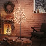 thumbnail of Árvore de luz LED com flor de cerejeira Festas de Natal 120cm 1,2m 72 Leds Ideal Decoração de Natal Eventos Celebrações (Luz Quente)