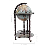 thumbnail of vidaXL Globebar eucalyptushout blauw