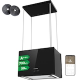 thumbnail of CIARRA A+++ 700 m³/h Cappe a isola sospesa Aspiratore WiFi App Touch Controllo VM4850B