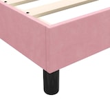 thumbnail of vidaXL Boxspringbett ohne Matratze Rosa 120x210 cm Samt