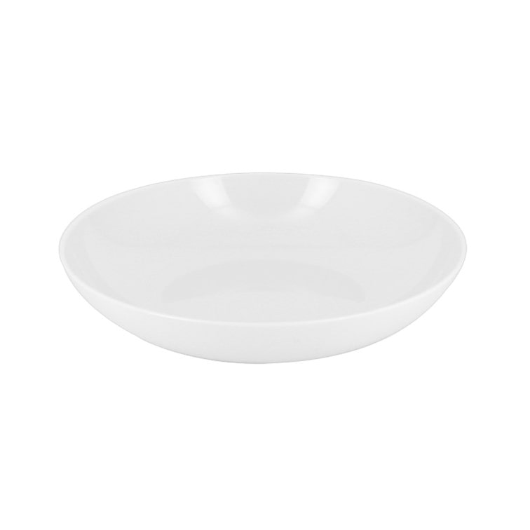 MONOUSO - Tiefer Teller Durable CPET Stoven für Ofen Weiß Ø19cm (6 Stück)