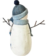 thumbnail of Tarrington House Schneemann mit Kind, Polyresin, 20 x 10 x 21 cm, mit Schneeflockenmustern
