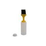 thumbnail of Tarrington House Bottiglia per olio con pennello, silicone/polietilene, 25.8 cm, giallo/trasparente