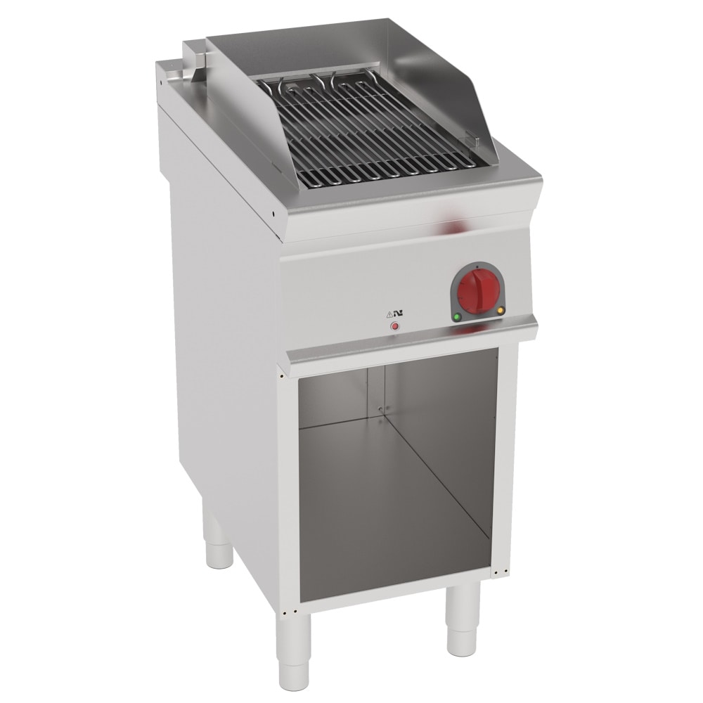 Barbecue elétrico-grill a vapor sobre apoio - 400x700x900 mm - 4100 W 400/3V - 47271617 Eurast