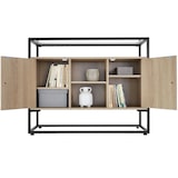 thumbnail of tectake Aparador Oldham 100x38x80,5cm  Madera Industrial Clara, Roble Sonoma