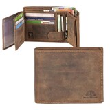 thumbnail of Greenburry Herren Leder Portemonnaie Geldbörse Geldbeutel Brieftasche Portemonee