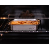 thumbnail of PIKA - Boite alimentaire 820ml en inox et couvercle en verre trempé – Hermétique et légère – Compatible micro-ondes, four, congélateur – MetalShock