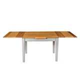 thumbnail of Biscottini Esstisch – Ausziehbarer Küchentisch – 120x80 cm Restauranttische – Weißer und grauer Massivholztisch Made in Italy – Moderner Tisch