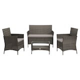 thumbnail of SVITA BROOKLYN polyrattan zitgroep loungeset tuinset grijs