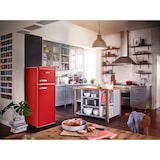 thumbnail of Severin RKG 8930 frigorifero retro vintage con congelatore Libera installazione Rosso 208 L