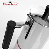 thumbnail of Magefesa Nova Capri - Cafetera Italiana de 4 Tazas, Acero Inoxidable 18/10, Para Todo Tipo de Cocina, Inducción, Limpieza Fácil, Café, Moka