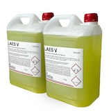 thumbnail of Confezione da 2 taniche di detergente professionale da 6 litri LAES-V per lavastoviglie automatiche per cucine di ristoranti e horeca.