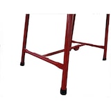 thumbnail of Banco da lavoro per officina - tavolo pieghevole in legno e acciaio per il fai da te - 120 cm (L) x 62,5 (P) cm x 83 cm (H)