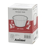 thumbnail of Animo 500 Stück Korbfilterpapier 101/317, 1 Stück