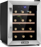 thumbnail of Klarstein Reserva 12 Uno Weinkühlschrank 12 Flaschen 31 Liter Edelstahl Edelstahl