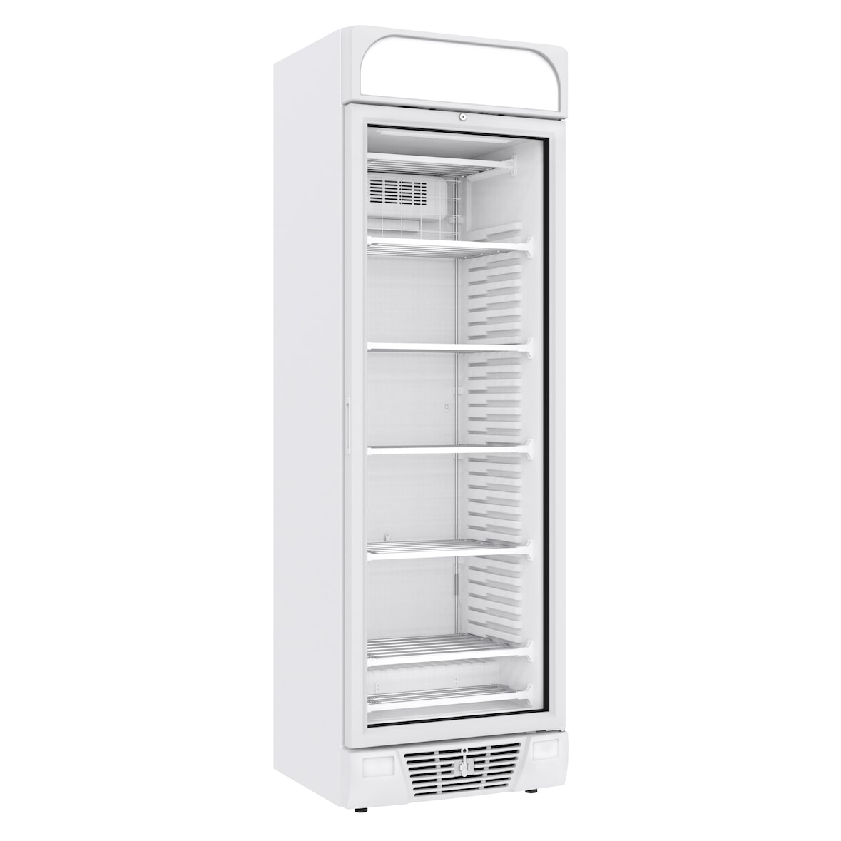 Vriezer 1 glazen deur 382L
