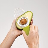 thumbnail of Coupe avocat 3 en 1 -  Vert  Plastique Joseph Joseph 18x6.6 cm