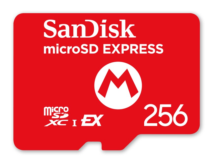 SanDisk microSD EXPRESS Card 256 GB für Nintendo Switch 2