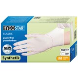 thumbnail of Synthetikhandschuhe Größe S Elastic puderfrei 10x100 Stück Weiss Vinylhandschuhe Einweghandschuhe Arbeitshandschuhe Einmalhandschuhe