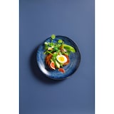 thumbnail of Palmer KIRYU Porzellan-Geschirrset 6 Personen, modernes Tafelservice 24-teilig, Kombiservice Porzellan, Geschirrset Dunkelblau