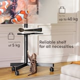 thumbnail of ONKRON Soporte TV Ruedas para Pantallas de 23" - 60" hasta 40 kg VESA 400x400 - Soporte TV Pie Television Universal / Soporte TV Suelo Negro TS1137-B