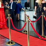 thumbnail of Securit® Classic Afzetpaal Voetstuk - Goud - Ronde kop - 90cm (Basis RS-CL-GO-A2 niet inbegrepen)