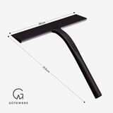 thumbnail of Blaze 2-in-1-Fensterwischer 28 cm Silikonabzieher Mikrofaserüberzug Schwarz