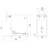 thumbnail of Wassersprudler, Wasserspender - Soda Pygmy 2-leitig, 20 Liter/h