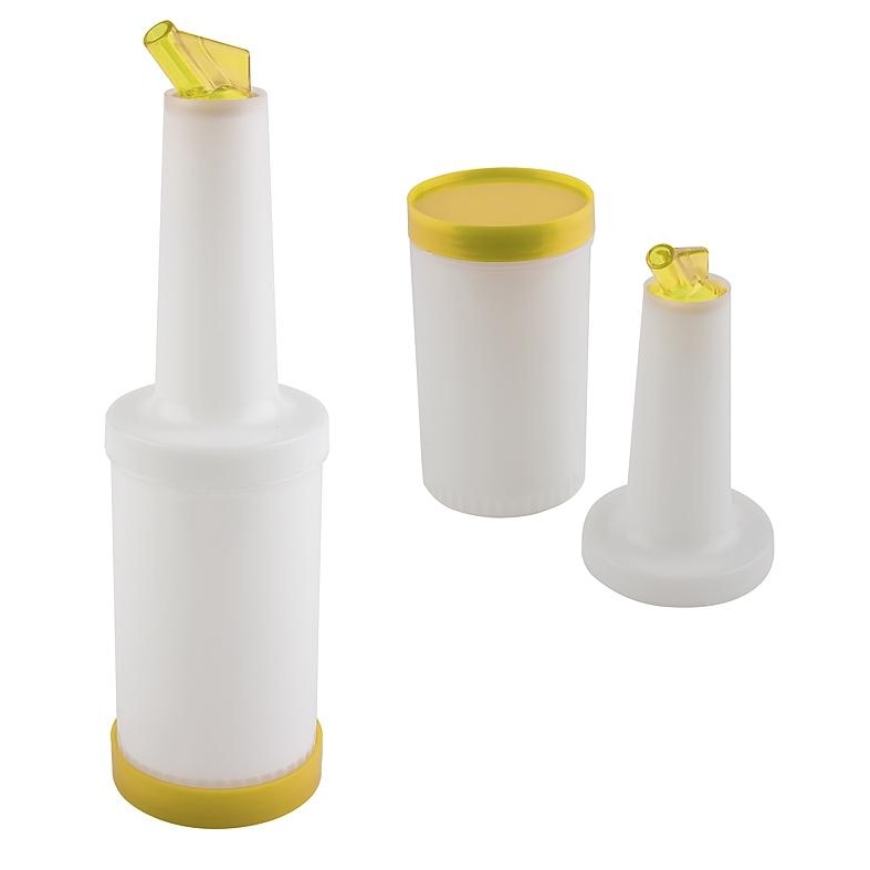APS doseer-/voorraadfles Ø 9 cm, H: 33 cm, 0,85 liter